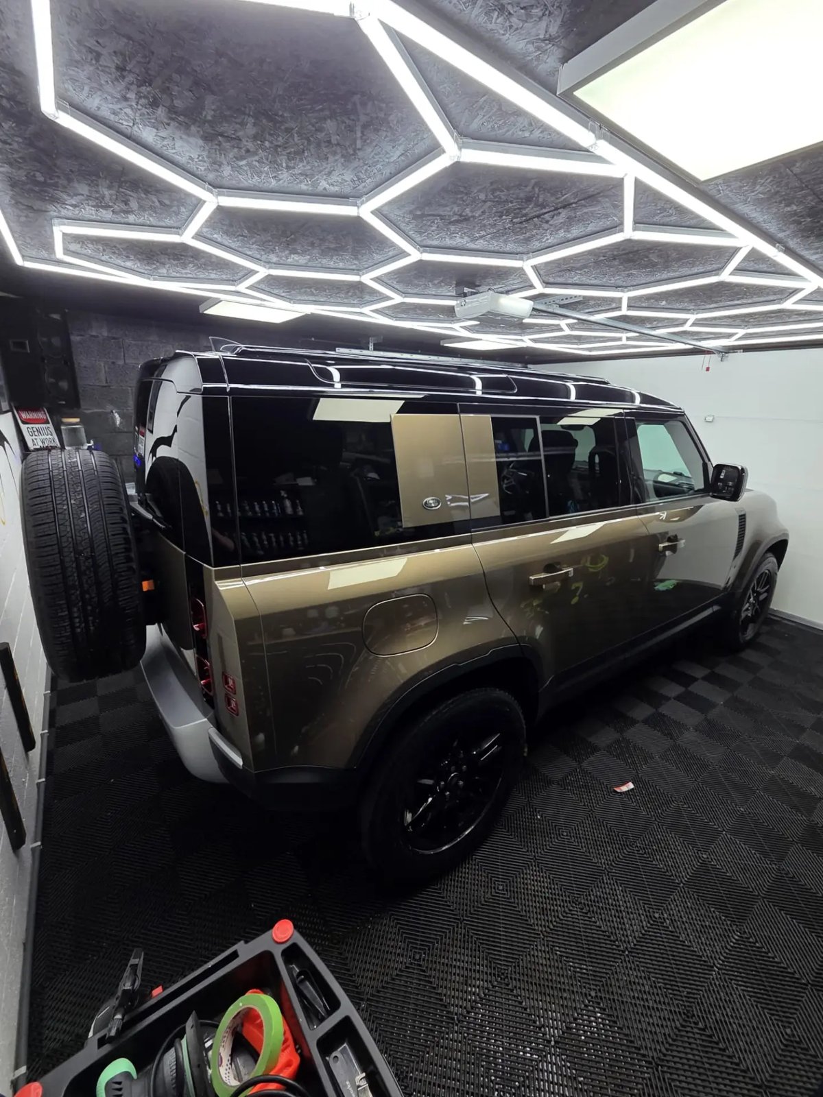 Land Rover Defender — Deep Clean door MCC CarCleaning
